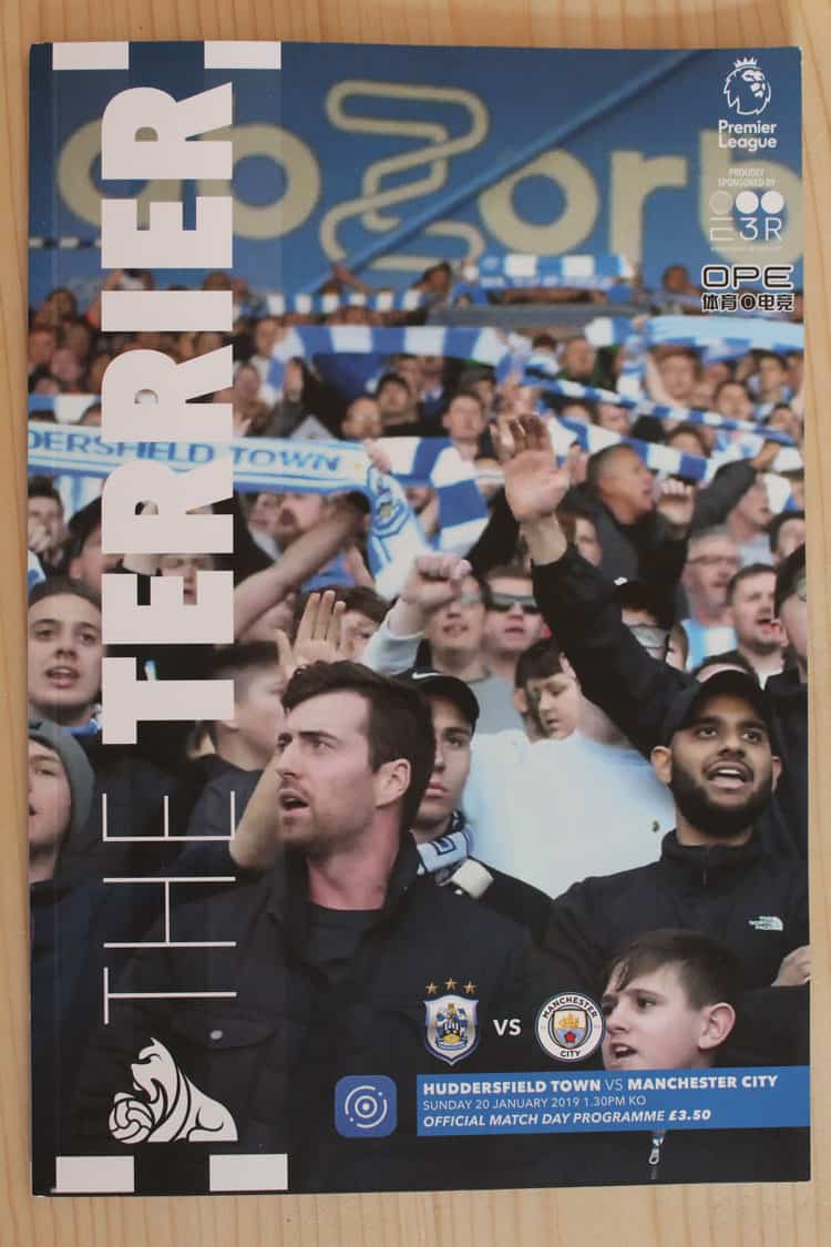 Huddersfield Town FC v Manchester City FC